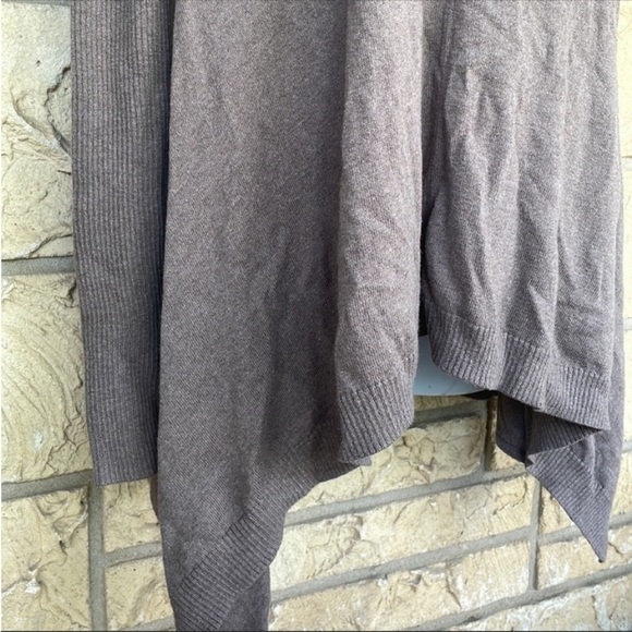 Express light brown tunic top Casual Career Small oversized sweater thin Comfy - Picture 5 of 11